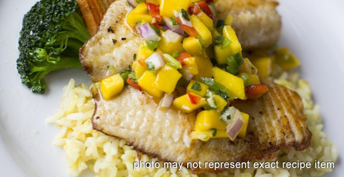 Grilled Tilapia With Pineapple Salsa City Fish Market