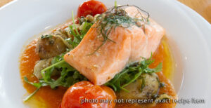 poached salmon recipe in West Harford CT