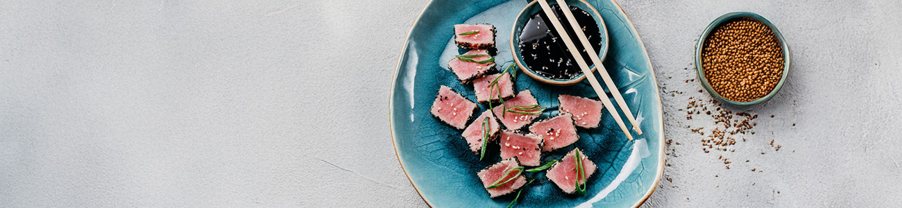 Tuna Grilled Korean-Style - Fresh Tuna Seafood Recipe
