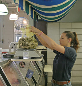 Fresh Seafood Counter, Western, CT