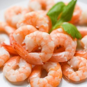 fresh shrimp,