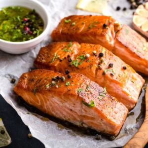 Healthy Salmon with Omega 3, Hamden CT