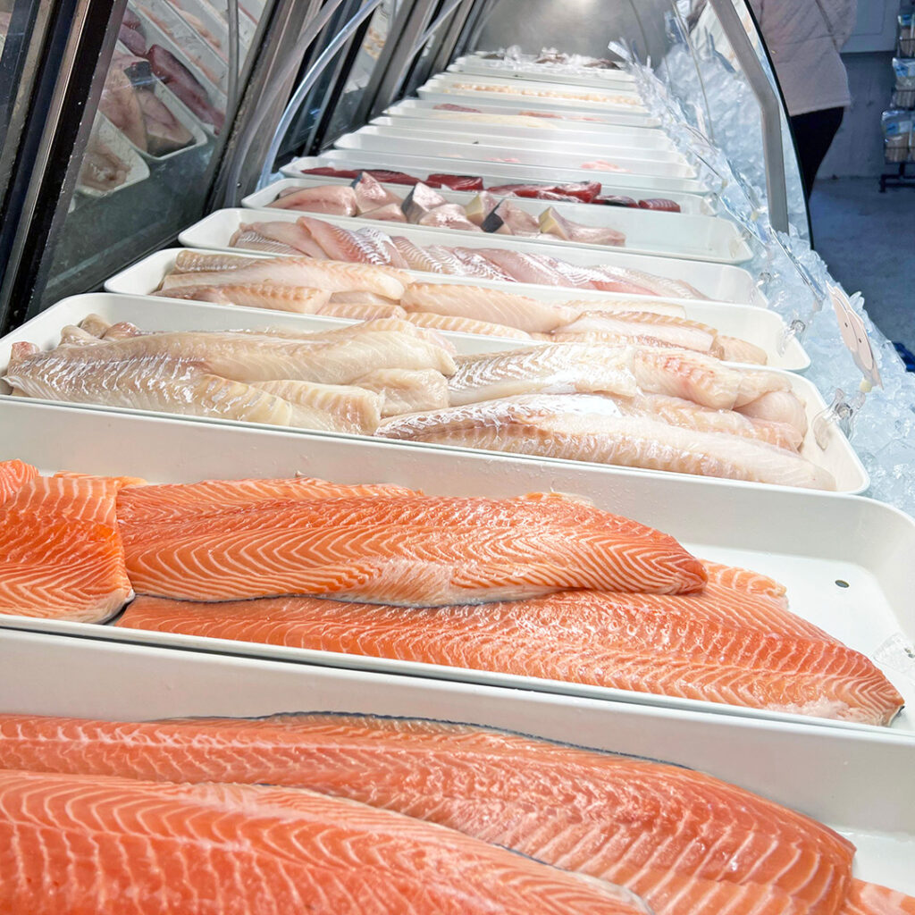Seafood counter with fresh fish & more in Bristol & Branford CT