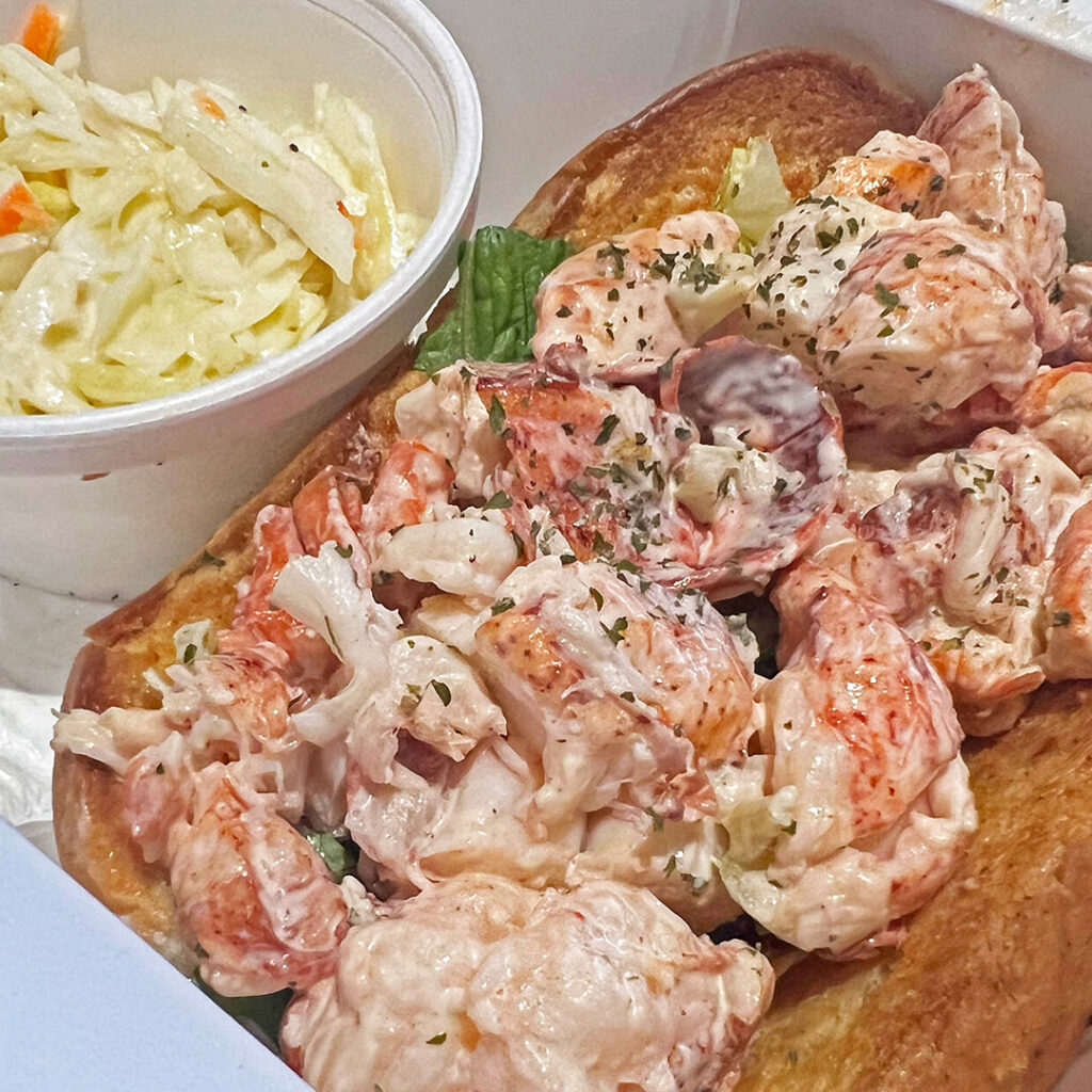 Fresh lobster roll salad in Hamden & Middletown