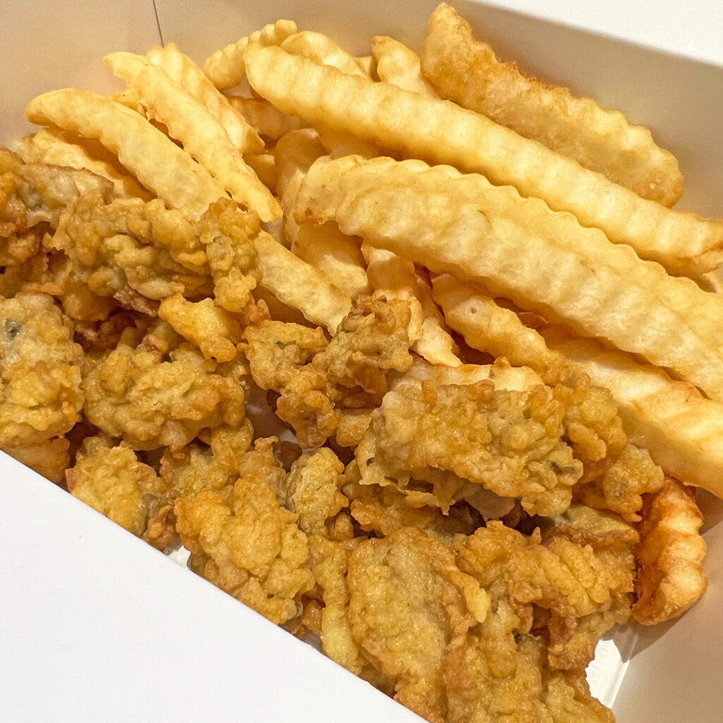 Get fresh fried oysters in Western CT