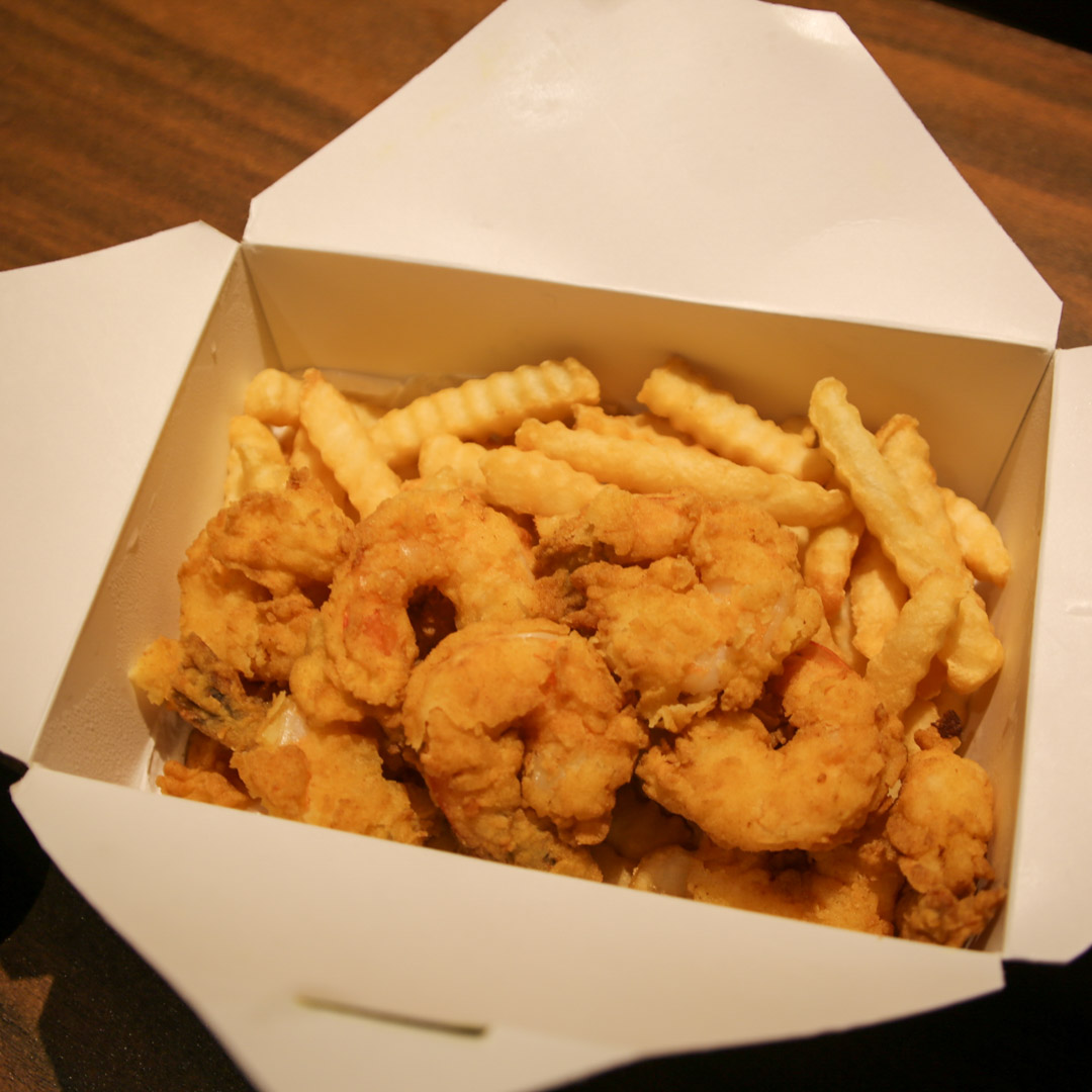Fresh fried shrimp in New Haven & New London