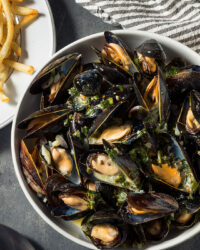 Mussels and Fries recipe