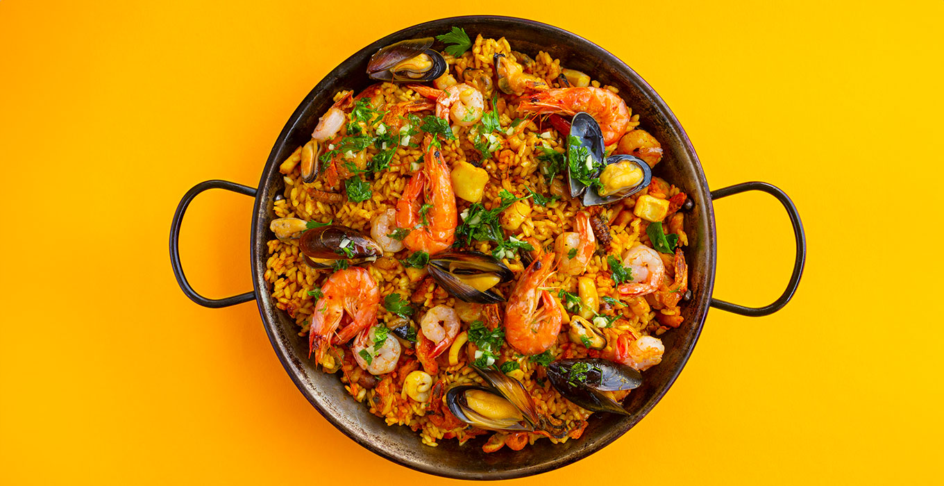 Spanish Seafood Paella