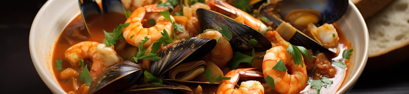 easy Bouillabaisse Recipe made with fresh seafood in Wethersfield, CT and Avon, CT