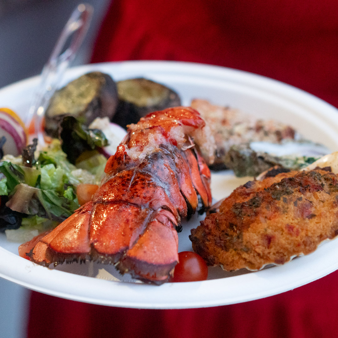 Seafood meal in Glastonbury, CT
