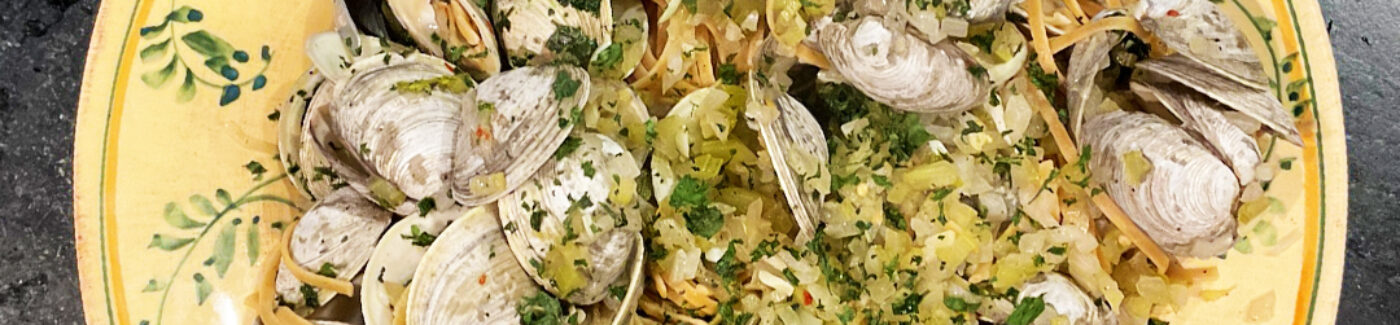 Best Clams linguine recipe in Wethersfield, CT and New Britain, CT.