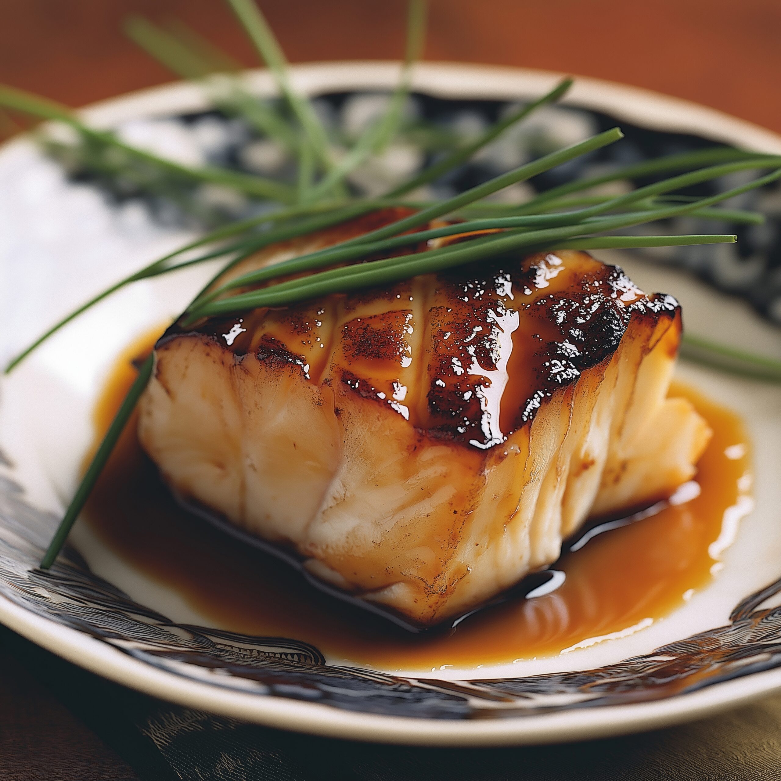 Miso and Soy Glazed Sea Bass in Wethersfield, CT and New Britain, CT.
