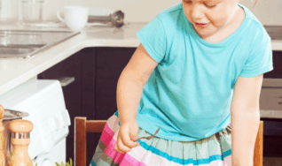 Children at the fish market in Wethersfield, CT and Glastonbury, CT.