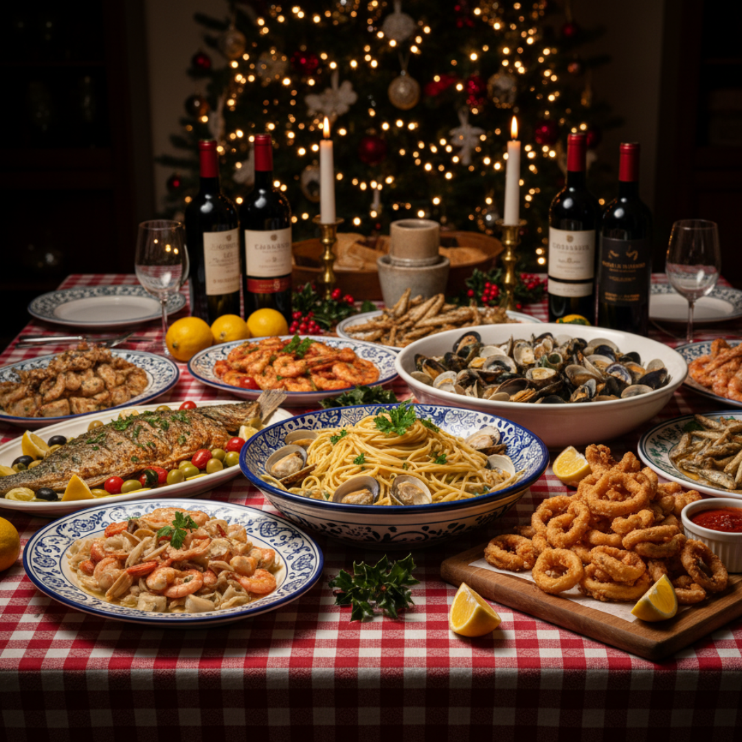 Seven Fishes Feast in Wethersfield, CT and Glastonbury, CT.