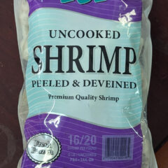 2 lb. Bag 16/20 IQF Shrimp