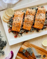 Honey Garlic Butter Salmon