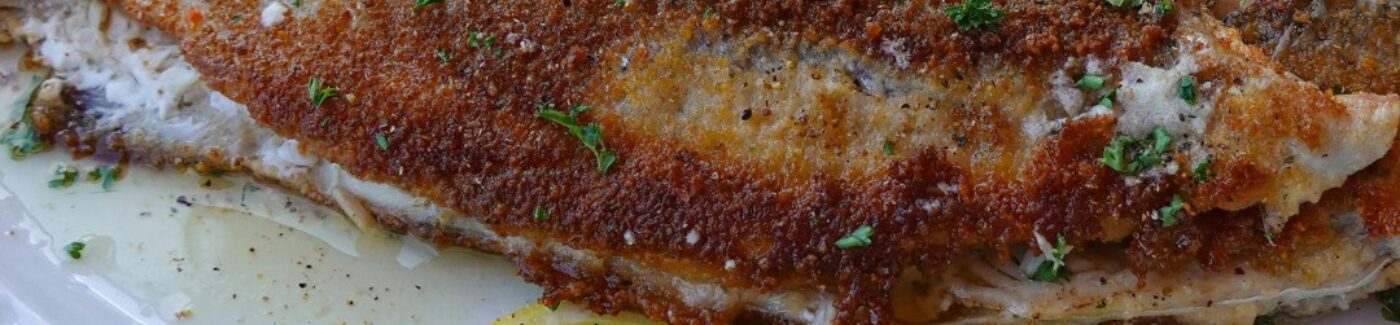 Miso Ginger Glazed Rainbow Trout with Crispy Skin