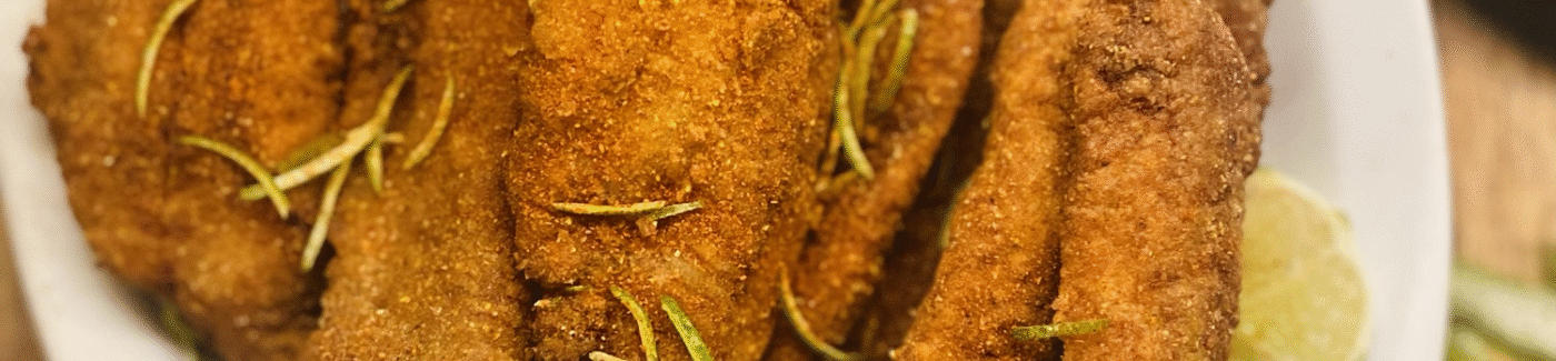 🍋 Southern Fried Catfish with Cornmeal Crust