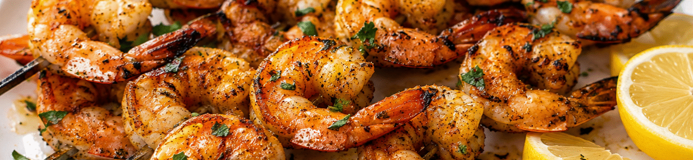 Old Bay Grilled Shrimp Skewers