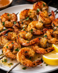 Old Bay Grilled Shrimp Skewers