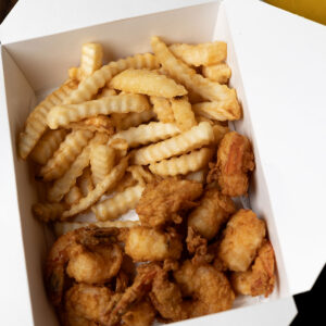 Fresh fried shrimp in New Haven & New London