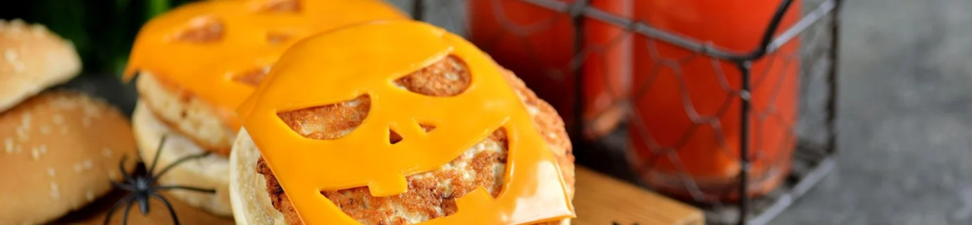 Jack O Latern Steelhead Burgers